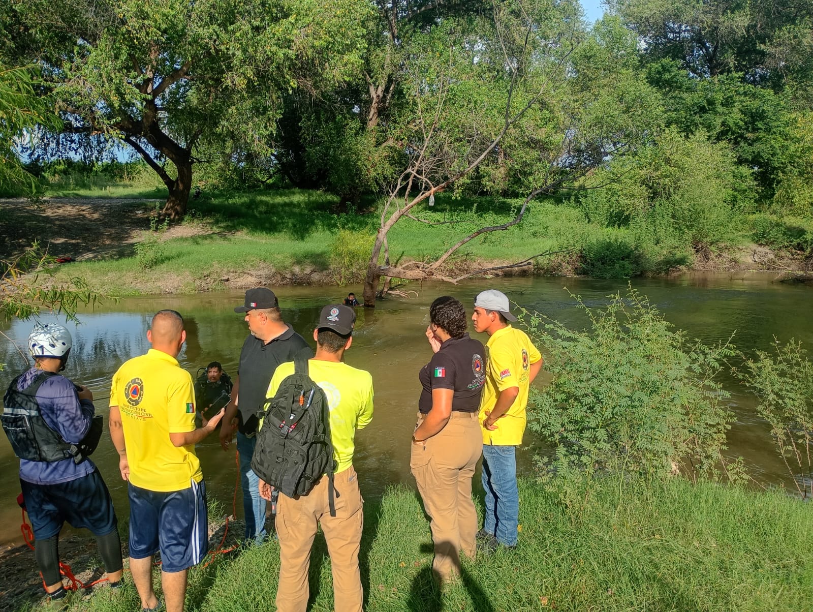 Joven desaparecido en aguas del río Sinaloa, en Guasave