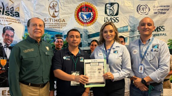 Suma Jumapam cuatro años con distintivo del IMSS por entornos laborales seguros en Mazatlán, Sinaloa