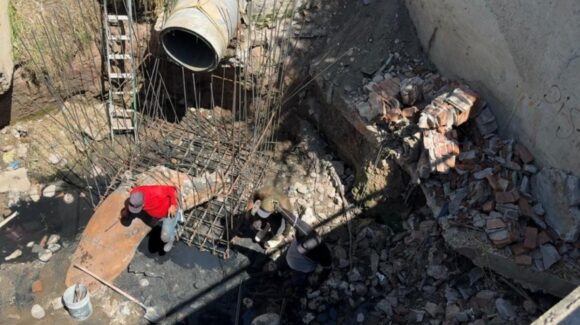 Jumapam refuerza colector del Arroyo Jabalines contra futuras crecientes en Mazatlán, Sinaloa