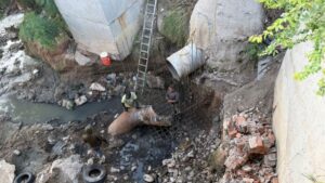jumapam refuerza colector del arroyo jabalines contra futuras crecientes en mazatlan lugar