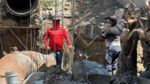jumapam refuerza colector del arroyo jabalines contra futuras crecientes en mazatlan sinaloa
