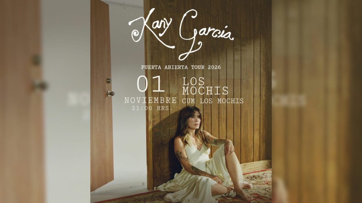 kany garcia cambia de fecha su concierto de los mochis sin