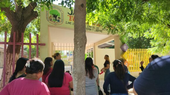 Suspende clases Protección Civil en kínder Eva Samano de Guasave; SEPyC ya atiende