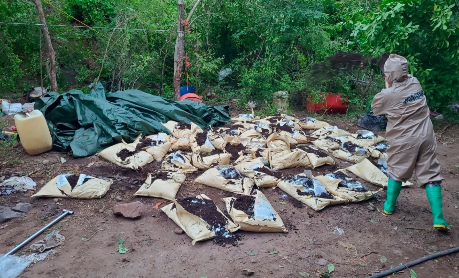 Marina desmantela laboratorio clandestino en Sinaloa