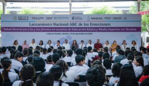Arranca en Sinaloa el ‘ABC de las Emociones’ para atender la salud mental de jóvenes en escuelas