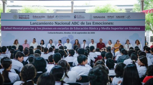Arranca en Sinaloa el ‘ABC de las Emociones’ para atender la salud mental de jóvenes en escuelas