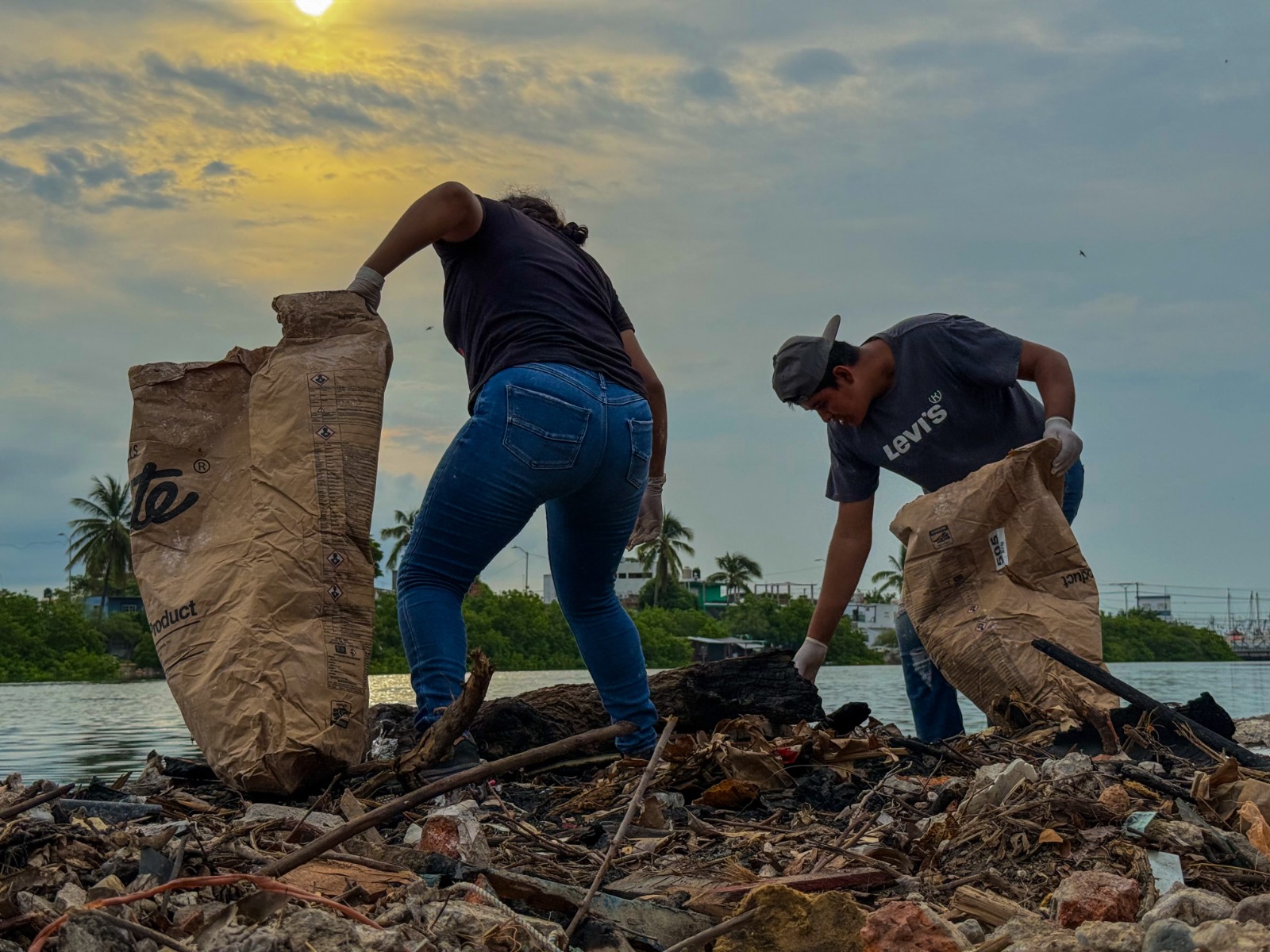 Limpieza del Estero El Infiernillo, Mazatlán