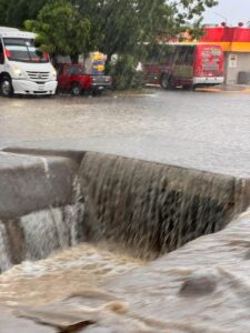 Lluvia en Mazatlán