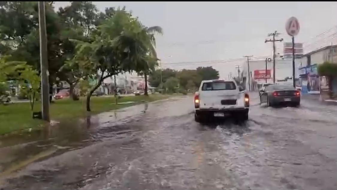 Lluvia en Mazatlán