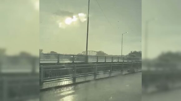 Se registran lluvias moderadas en distintas zonas de Culiacán, hoy viernes 4 de septiembre