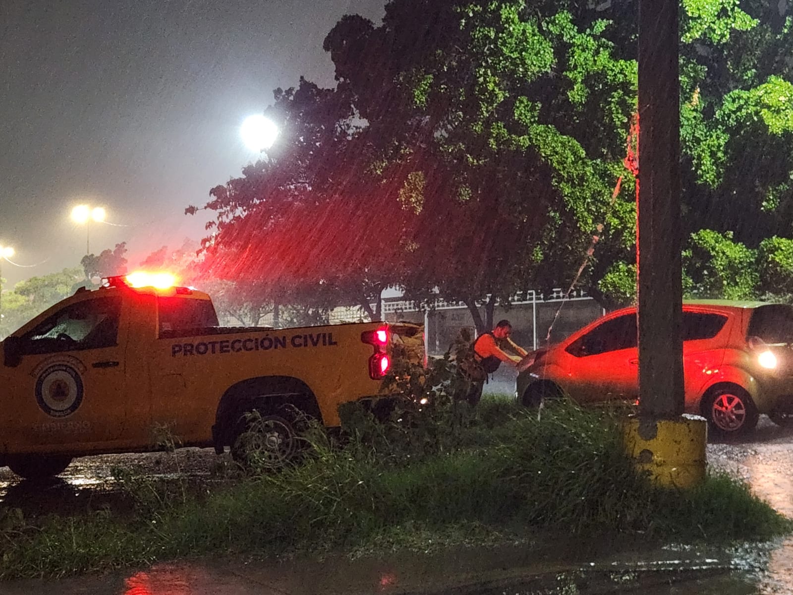 Lluvia en Culiacán