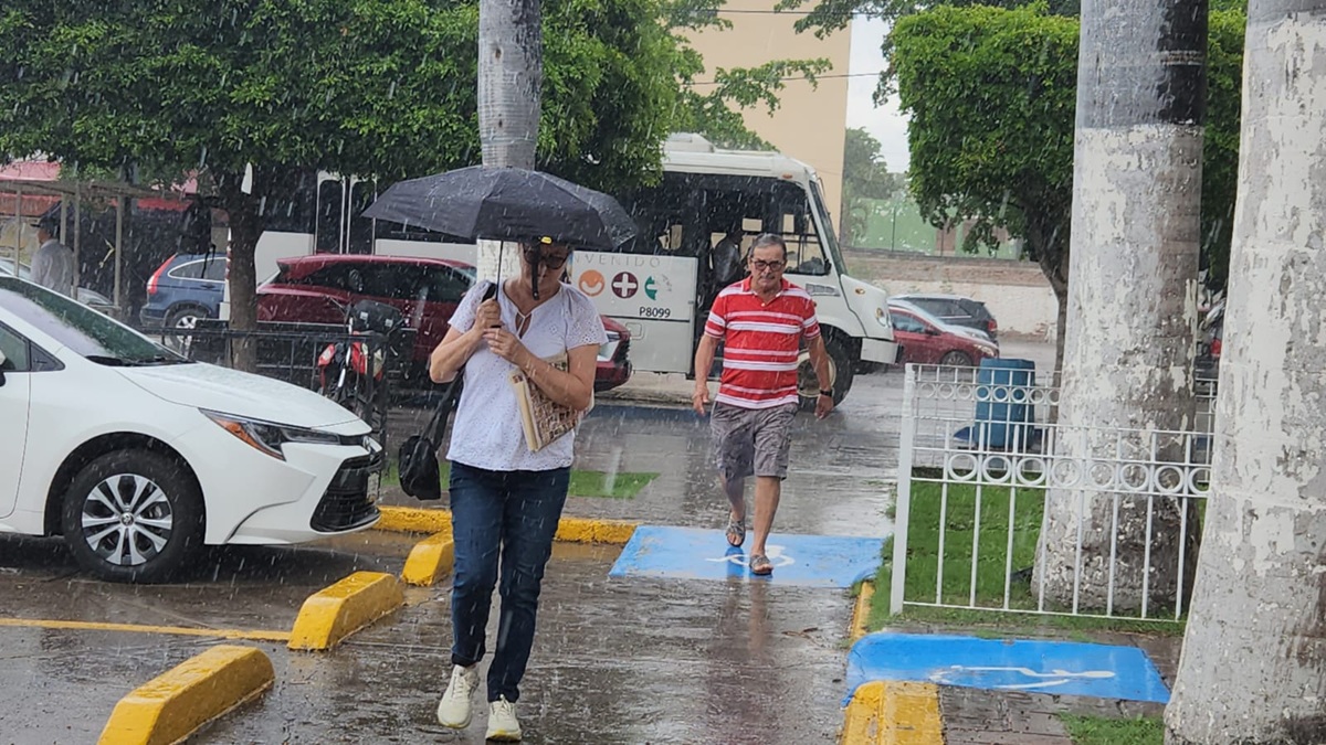 Lluvia en Los Mochis