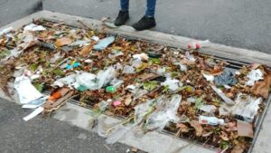 lluvias dejan toneladas de basura en rejillas pluviales de culiacan rejillas