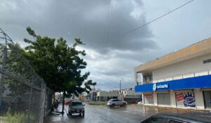 Llueve con actividad eléctrica en algunas zonas de Culiacán, Sinaloa, la tarde de este sábado