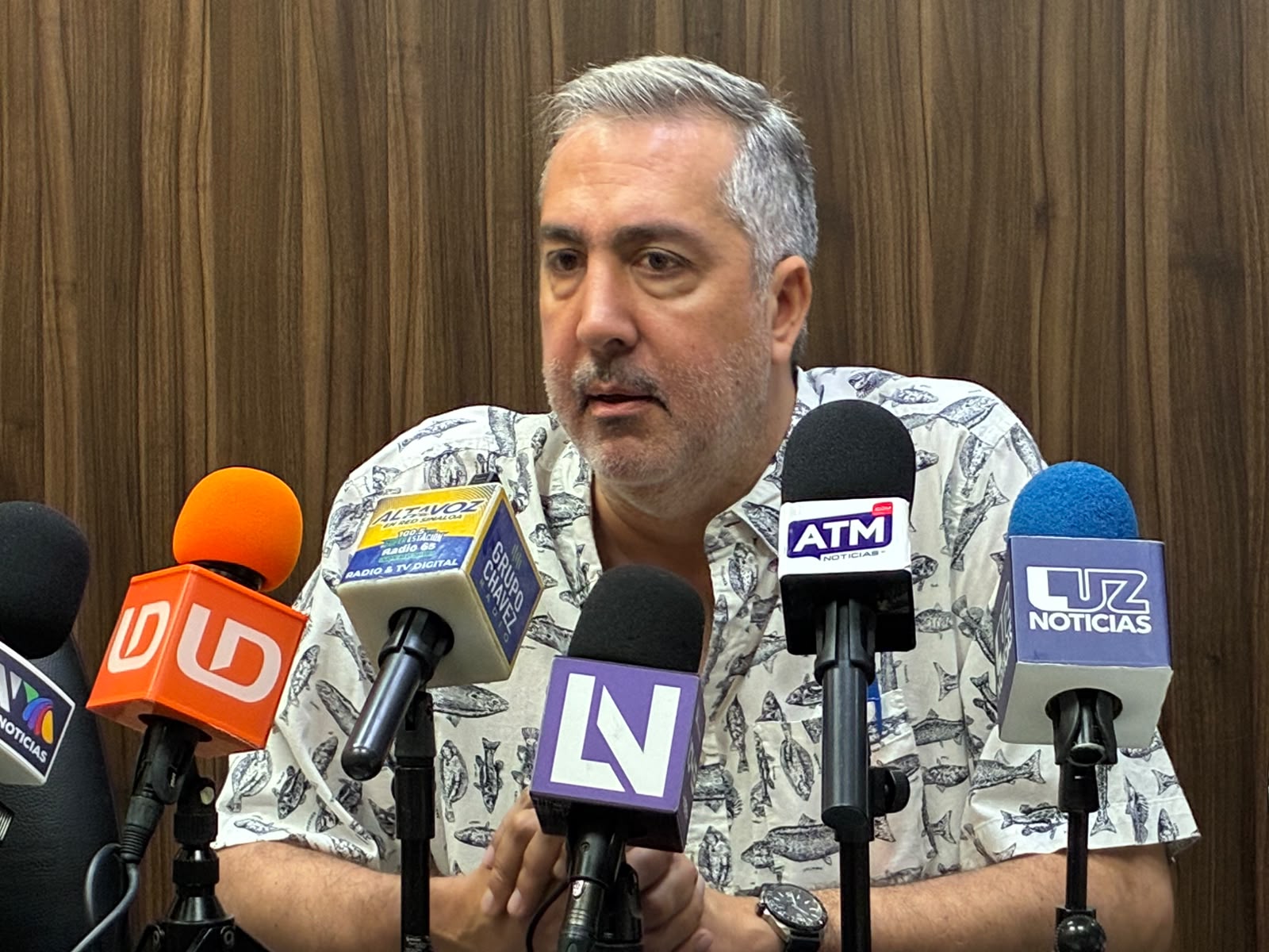 Luis Xavier Zazueta Ibarra, presidente de la Asociación de Agricultores del Río Fuerte Sur