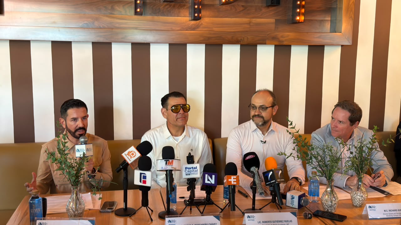 Malala Academia IAP en conferencia de prensa en Culiacán