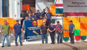 Guerreros Azules mantendrán tomado el Ayuntamiento de Mocorito ante falta de acuerdos