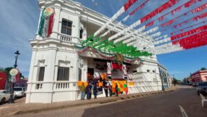 manifestacion de guerrero azules en ayuntamiento de mocorito sinaloa