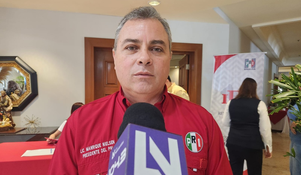 Manrique Nielsen Castro, dirigente del PRI en Ahome