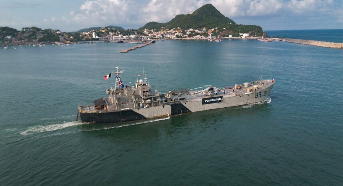 Mazatlán, Sinaloa, se prepara ante ‘Polo’: Marina envía refuerzos por mar para responder a emergencias