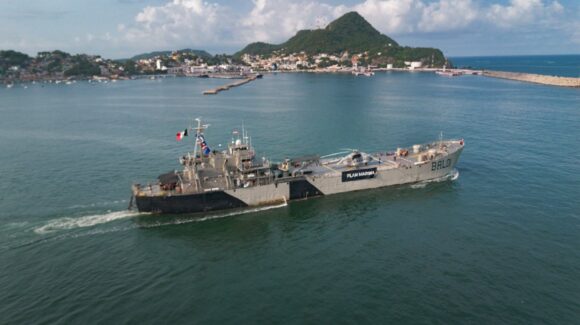 Mazatlán, Sinaloa, se prepara ante ‘Polo’: Marina envía refuerzos por mar para responder a emergencias