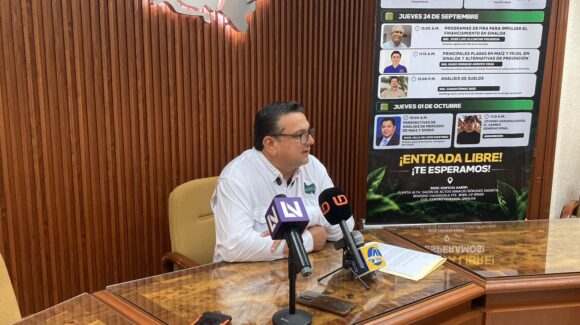 El meteorólogo Juan Espinosa Luna estará en Guasave, dando una conferencia sobre el clima ante el inicio del ciclo agrícola
