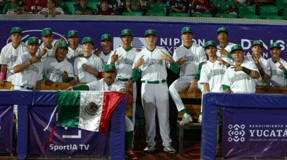 México enfrenta a Cuba en cierre de la fase de grupos del Mundial de Beisbol Sub15