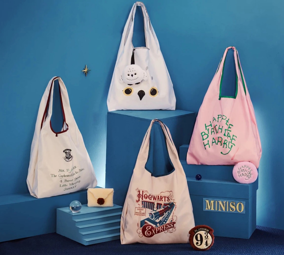 Productos de Miniso inspirado en Harry Potter