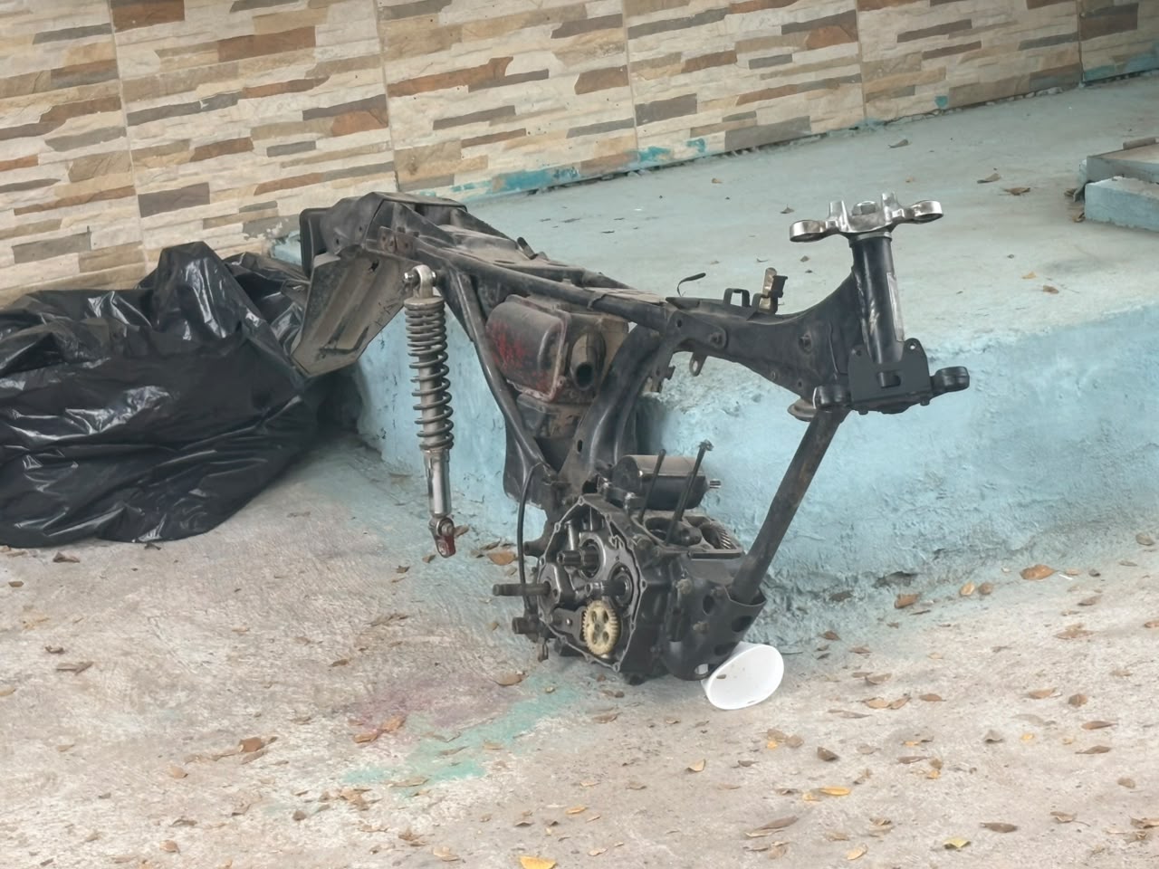 Moto asegurada en Mazatlán