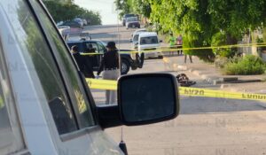 Ejecutan a balazos a un motociclista en la Díaz Ordaz de Culiacán, Sinaloa