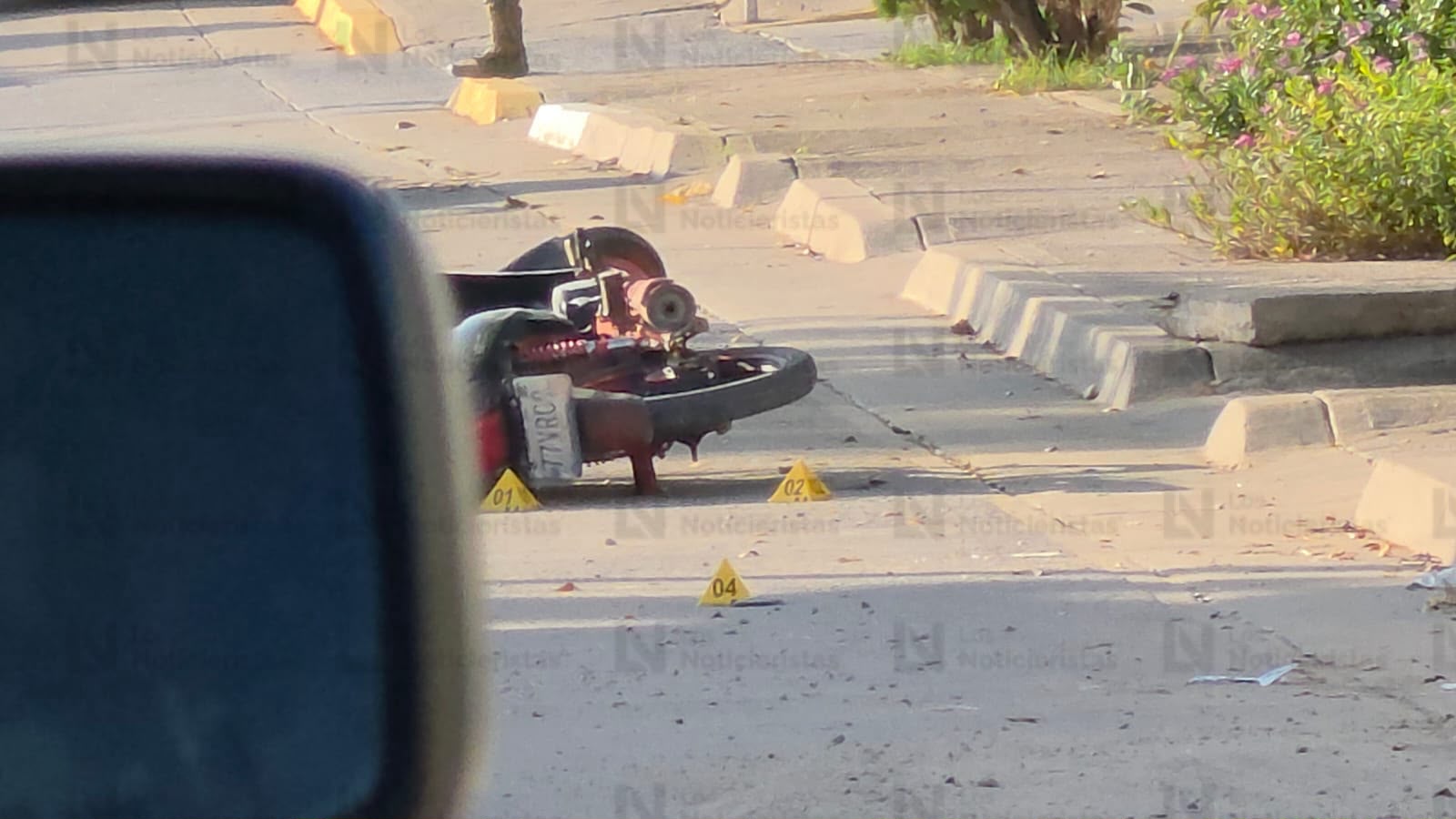 Motociclista ejecutado en la Diaz Ordaz de Culiacán