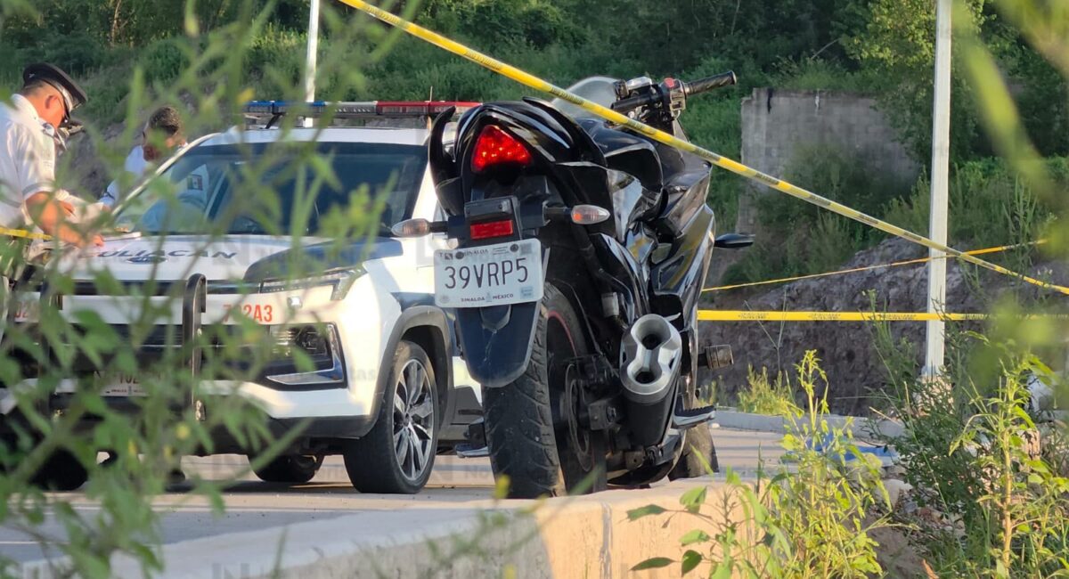 Muere hombre tras derrapar en su moto deportiva en el bulevar Agricultores de Alturas del Sur en Culiacán, Sinaloa