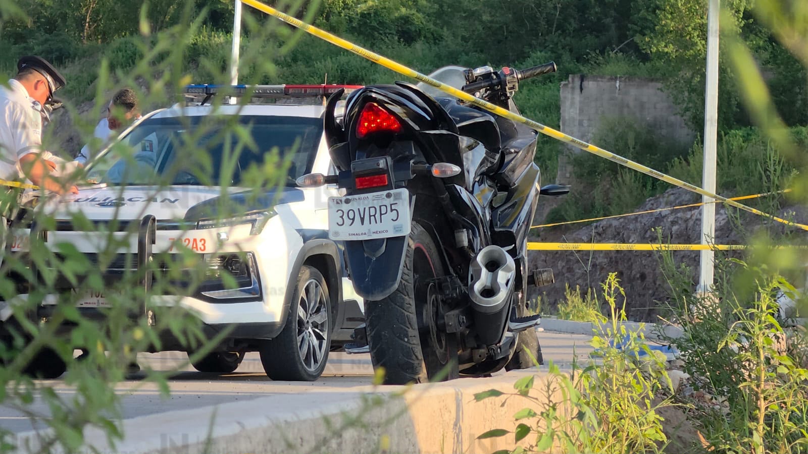 Motociclista fallece tras derrapar en Ampliación Agricultores, en Culiacán