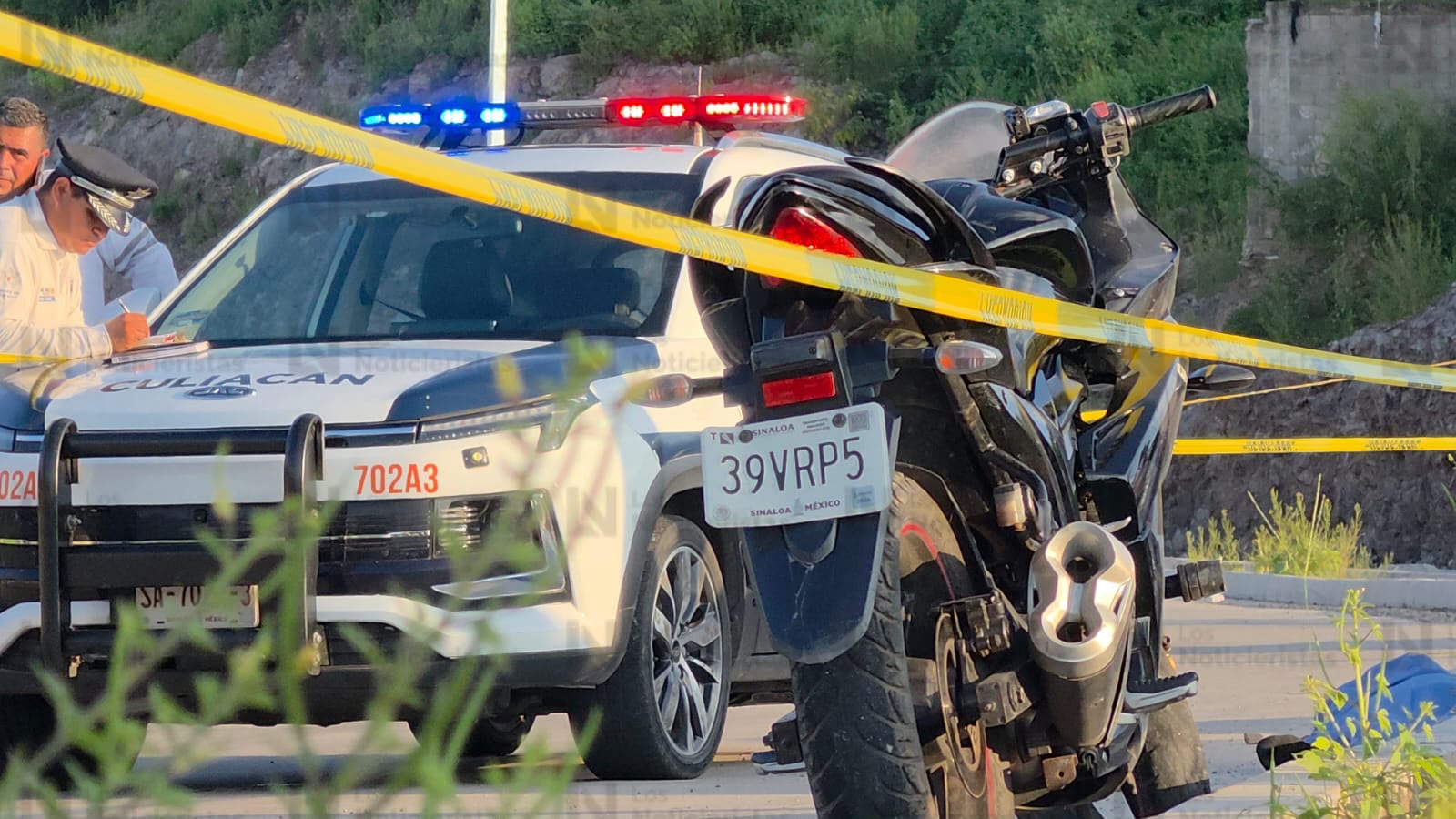 Motociclista fallece tras derrapar en Ampliación Agricultores, en Culiacán