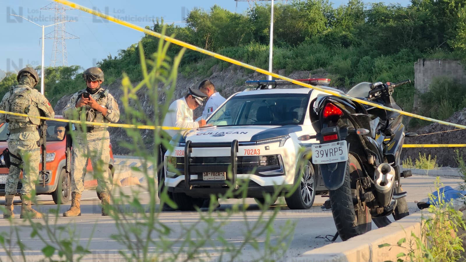 Un motociclista falleció tras derrapar en Ampliación Agricultores, en Culiacán