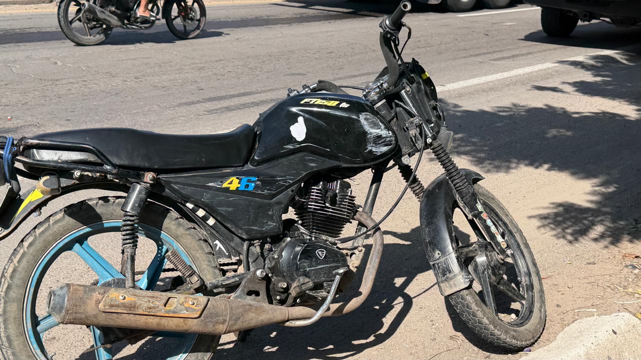 Motociclista lesionado tras accidente en Mazatlán