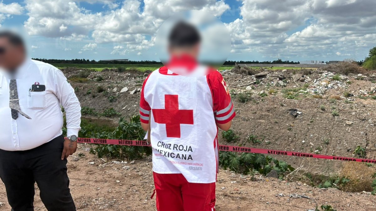 motociclista pierde la vida al caer a un canal en los mochis cruz roja
