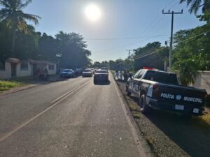 Motociclista se accidenta en Guasave