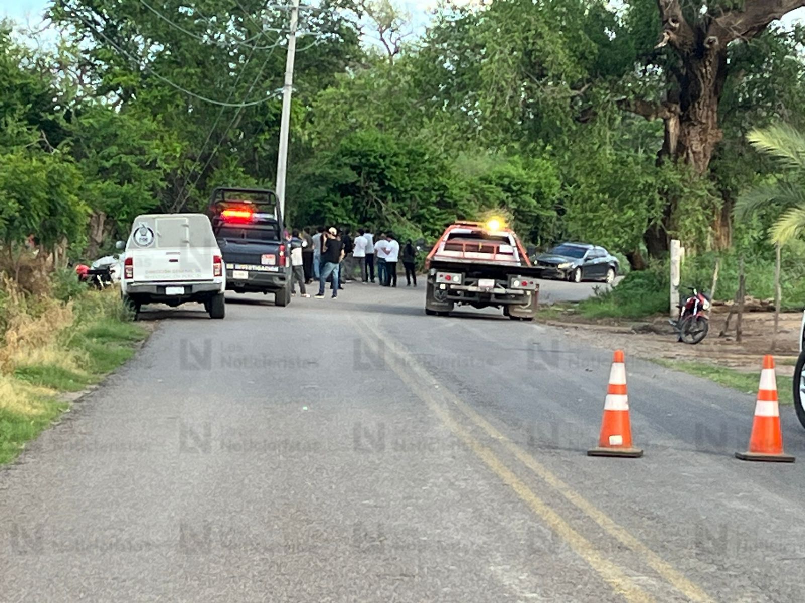Muere joven motociclista tras choque de frente en la carretera León Fonseca-Bamoa