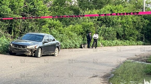 Muere joven motociclista tras choque de frente en la carretera León Fonseca-Bamoa, en Guasave, Sinaloa