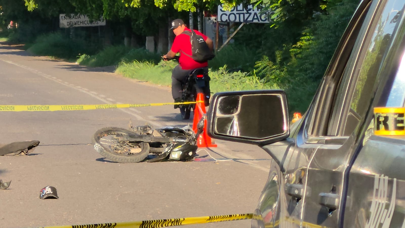 Muere motociclista durante accidente de tránsito en Navolato