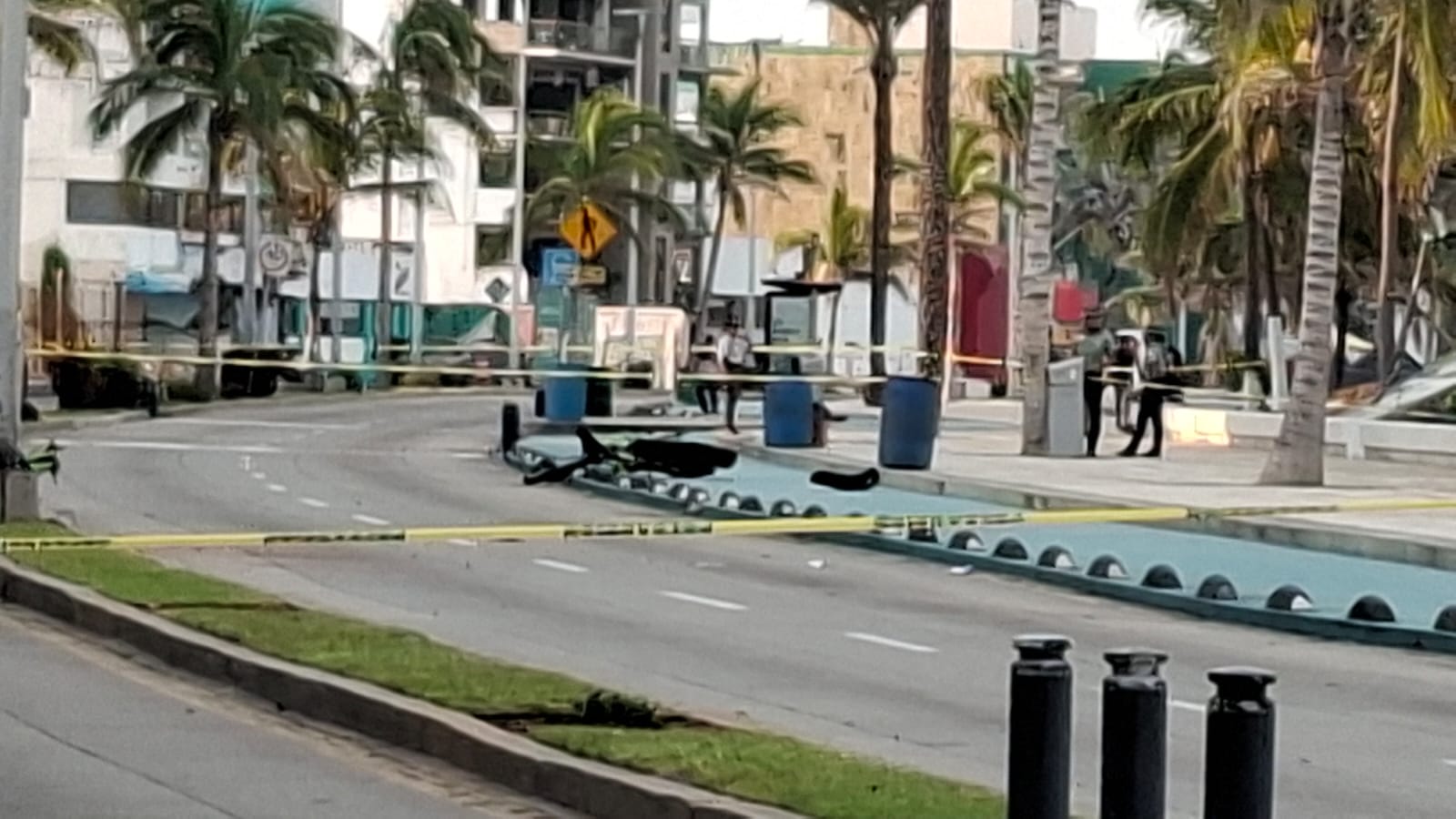 Mueren dos motociclistas tras accidente sobre la avenida Del Mar en Mazatlán
