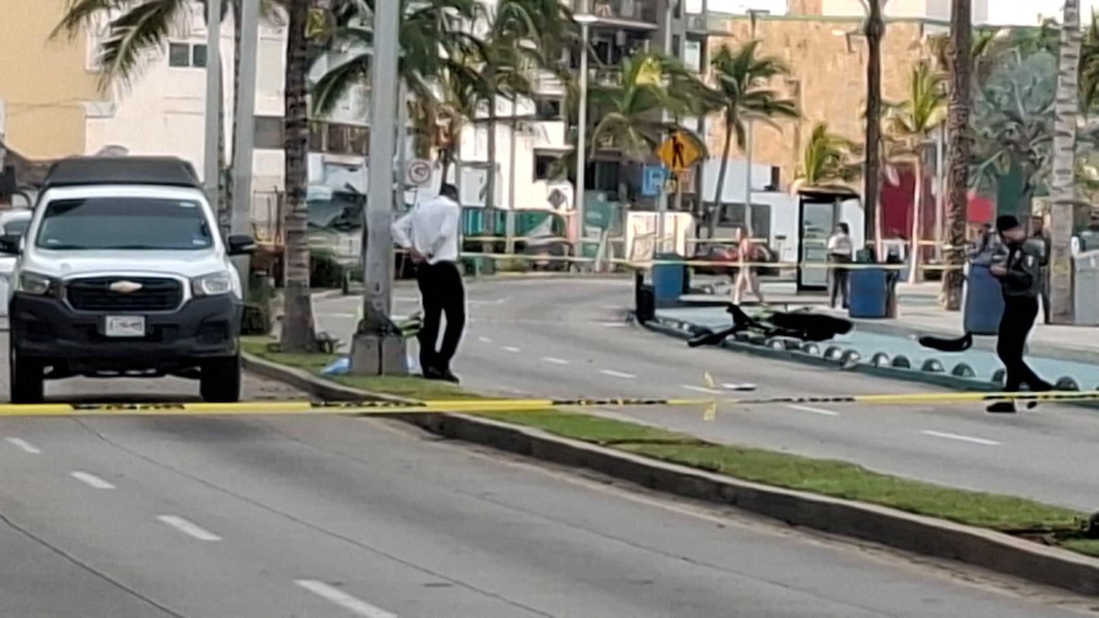 Mueren dos motociclistas tras accidente sobre la avenida Del Mar en Mazatlán