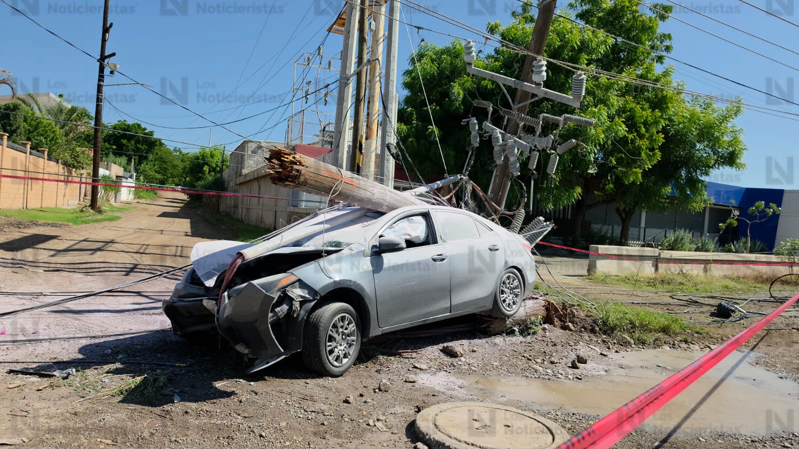 Accidente en Culiacán deja una mujer lesionada