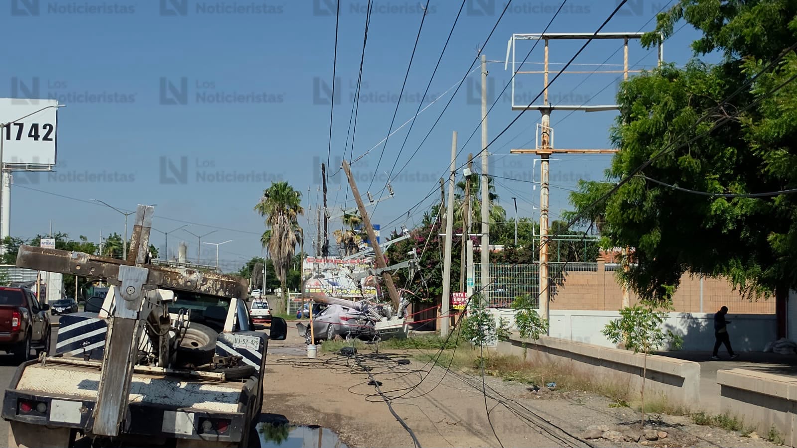 Accidente en Culiacán deja una mujer lesionada