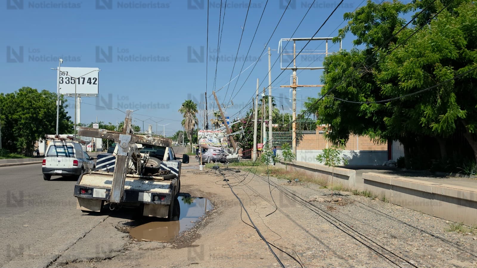 Aparatoso accidente en Culiacán deja una mujer lesionada