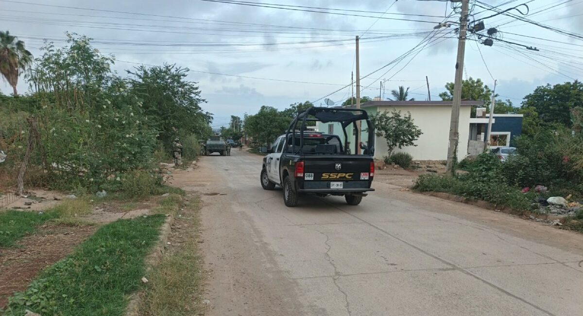 Mujer muere tras ataque a balazos en la colonia Ejidal de Mazatlán, Sinaloa