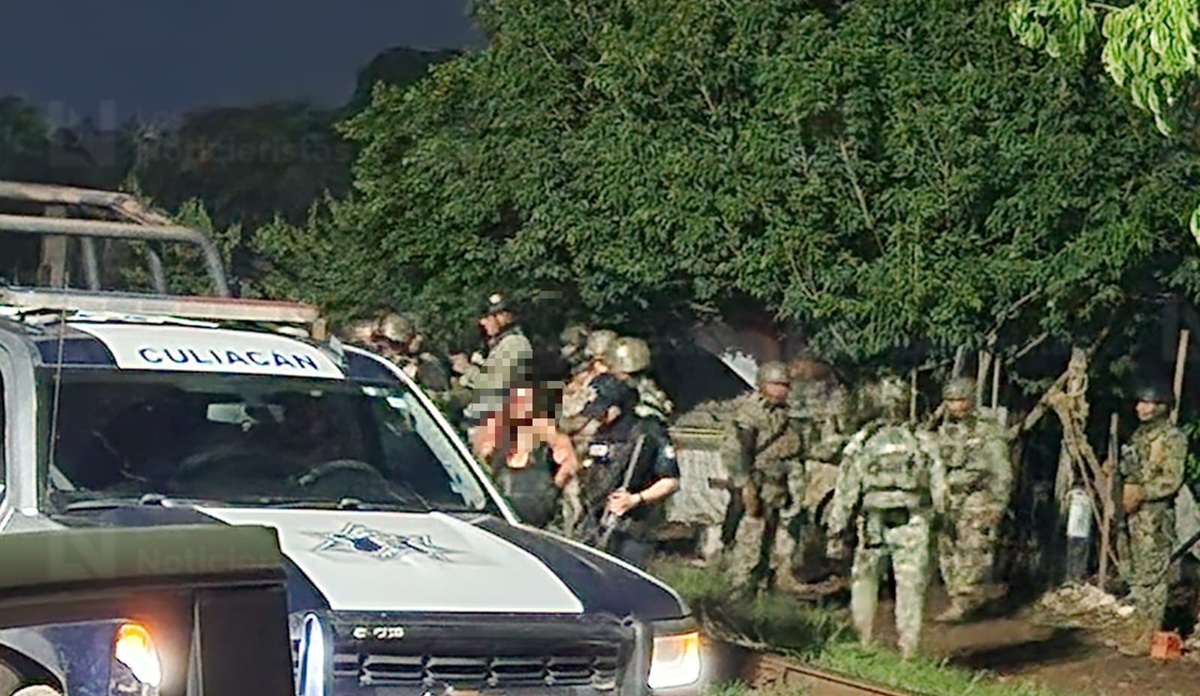 Mujer y tres hombres son detenidos tras ataque armado contra sujeto en El Diez, en Culiacán