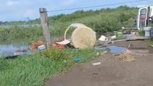 narejadas dejan incomunicadas 20 familias de el realengo lugar