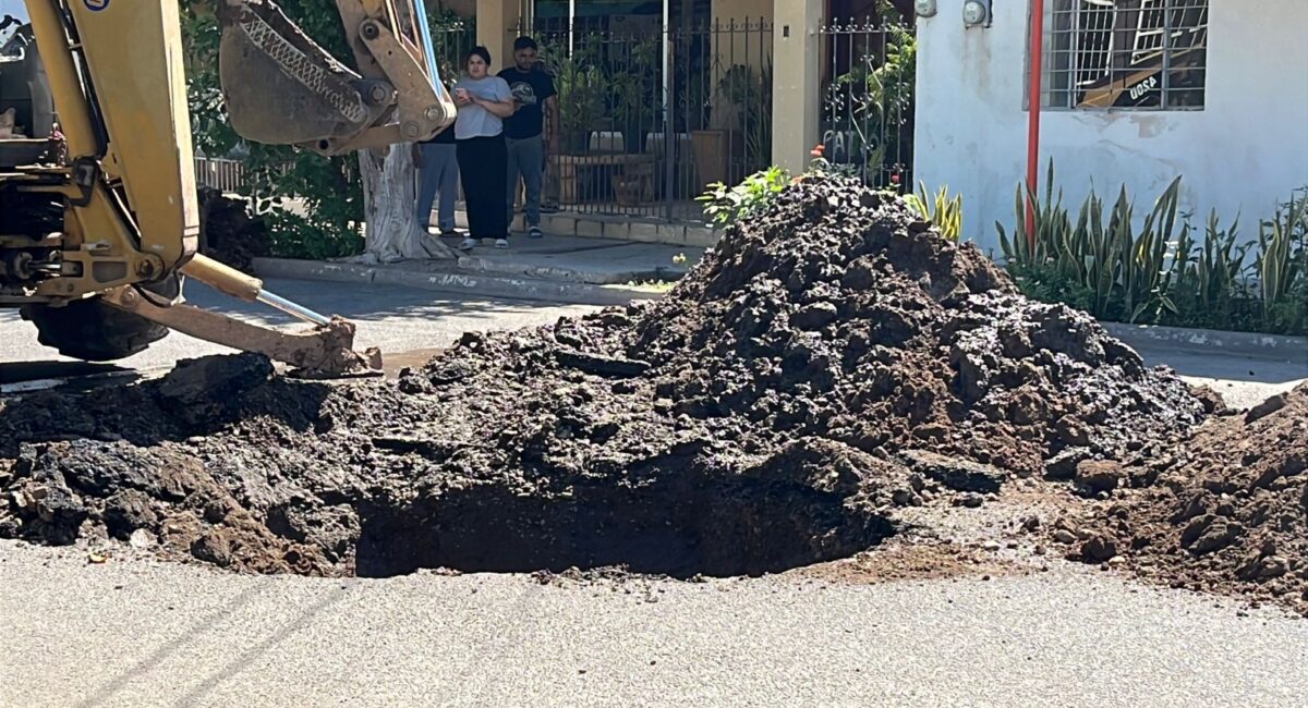 Obras Públicas del estado de Sinaloa destinará 40 millones de pesos este año para reparar socavones en Guasave
